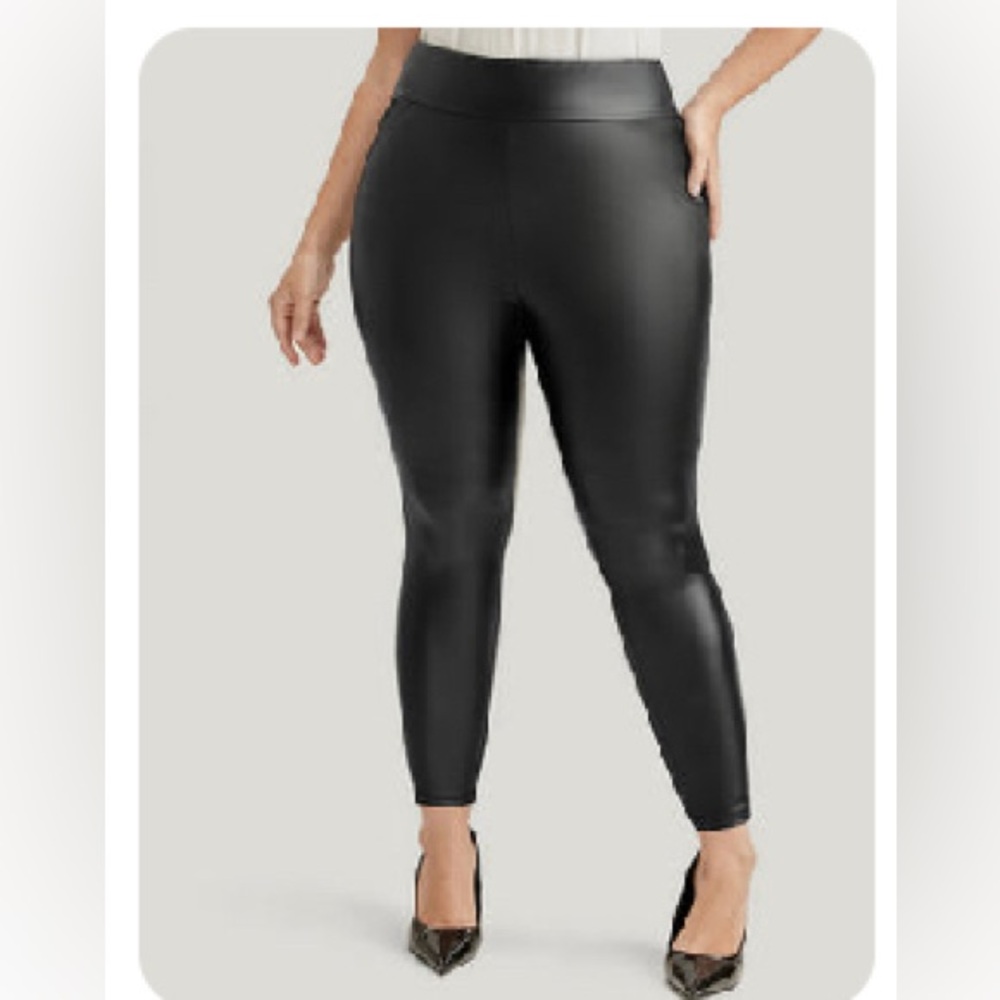 BloomChic - Faux Leather Leggings